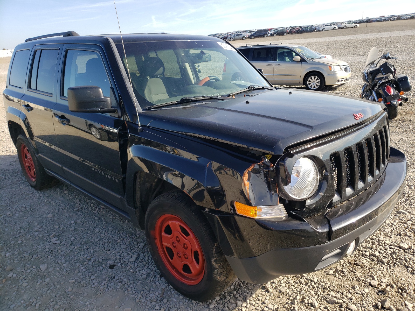 JEEP PATRIOT SP 2016 with VIN 1C4NJPBA2GD747569 - Photo from auction