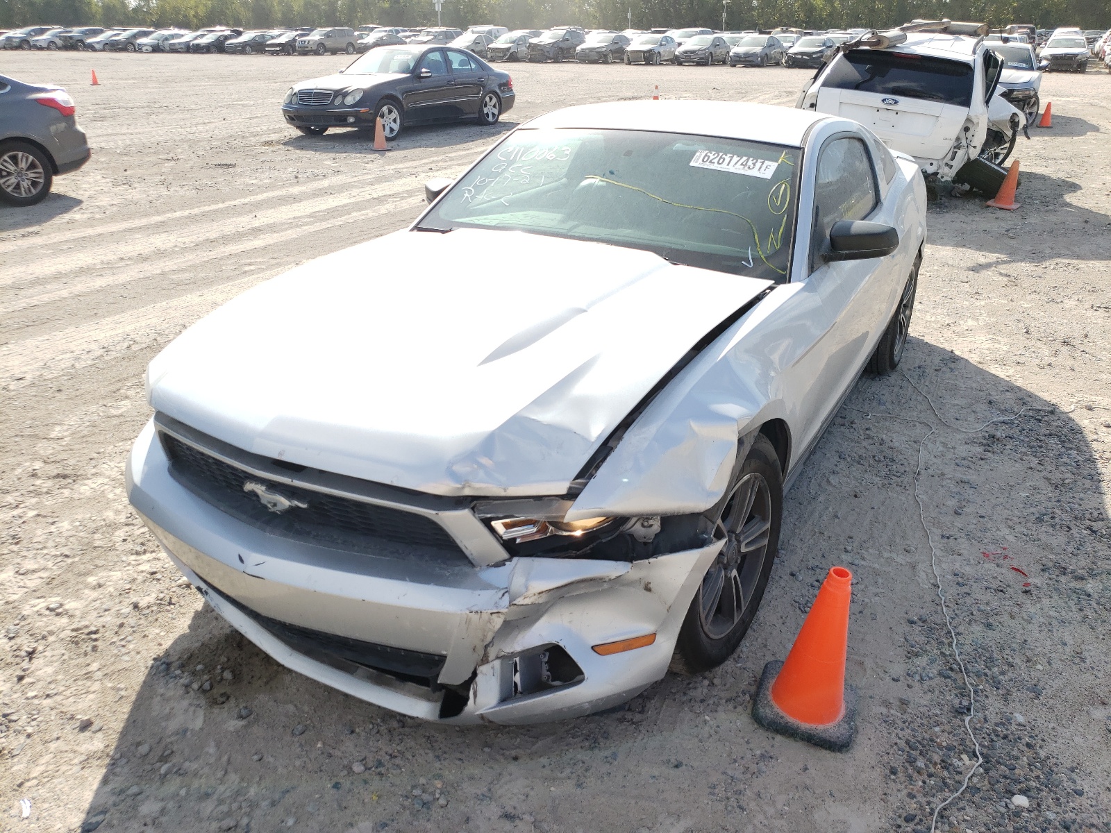 Photo 9 from auction – 2012 FORD MUSTANG with VIN 1ZVBP8AM0C5208520