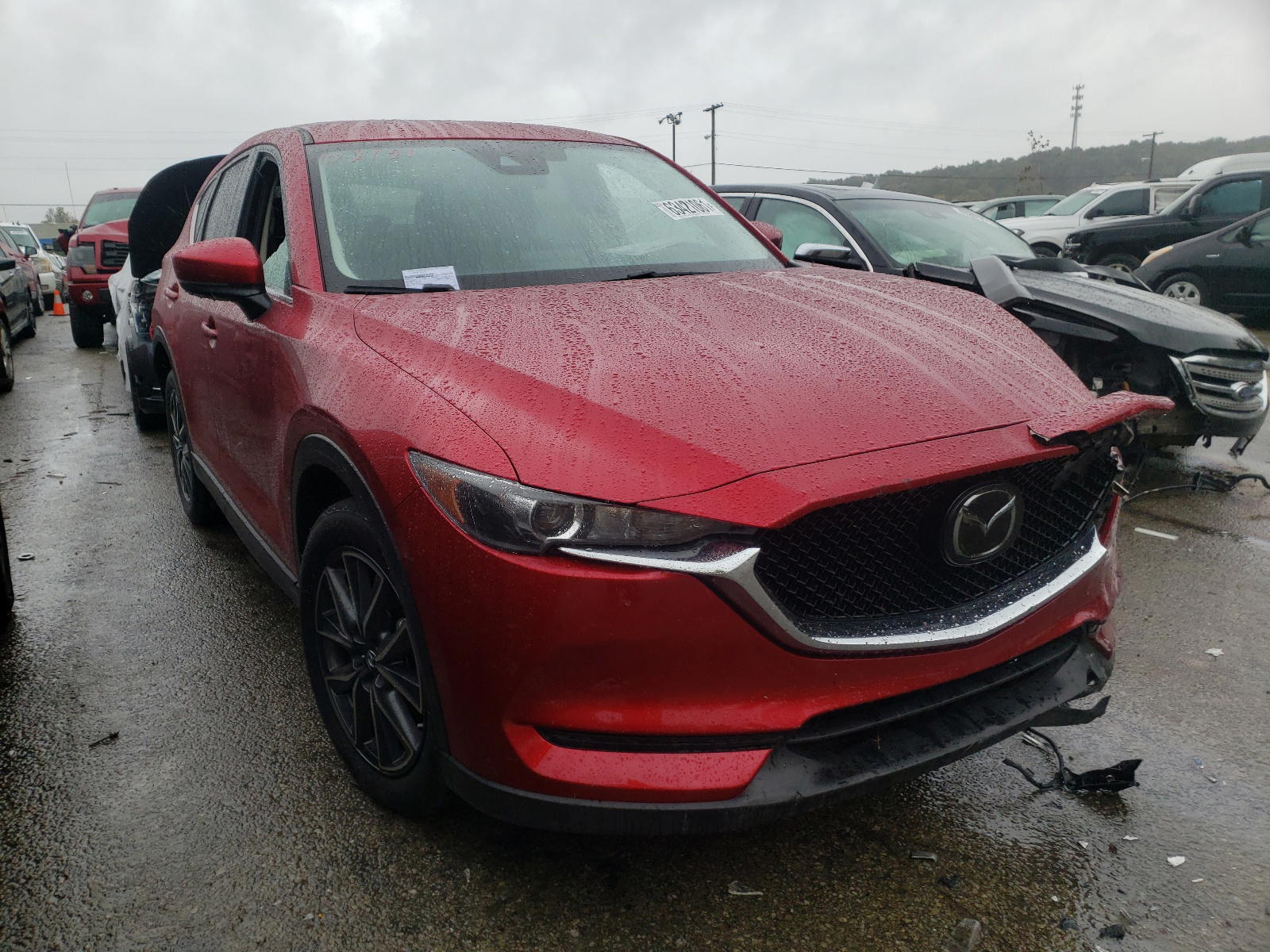 MAZDA CX-5 TOURI 2018 with VIN JM3KFACMXJ1471684 - Photo from auction