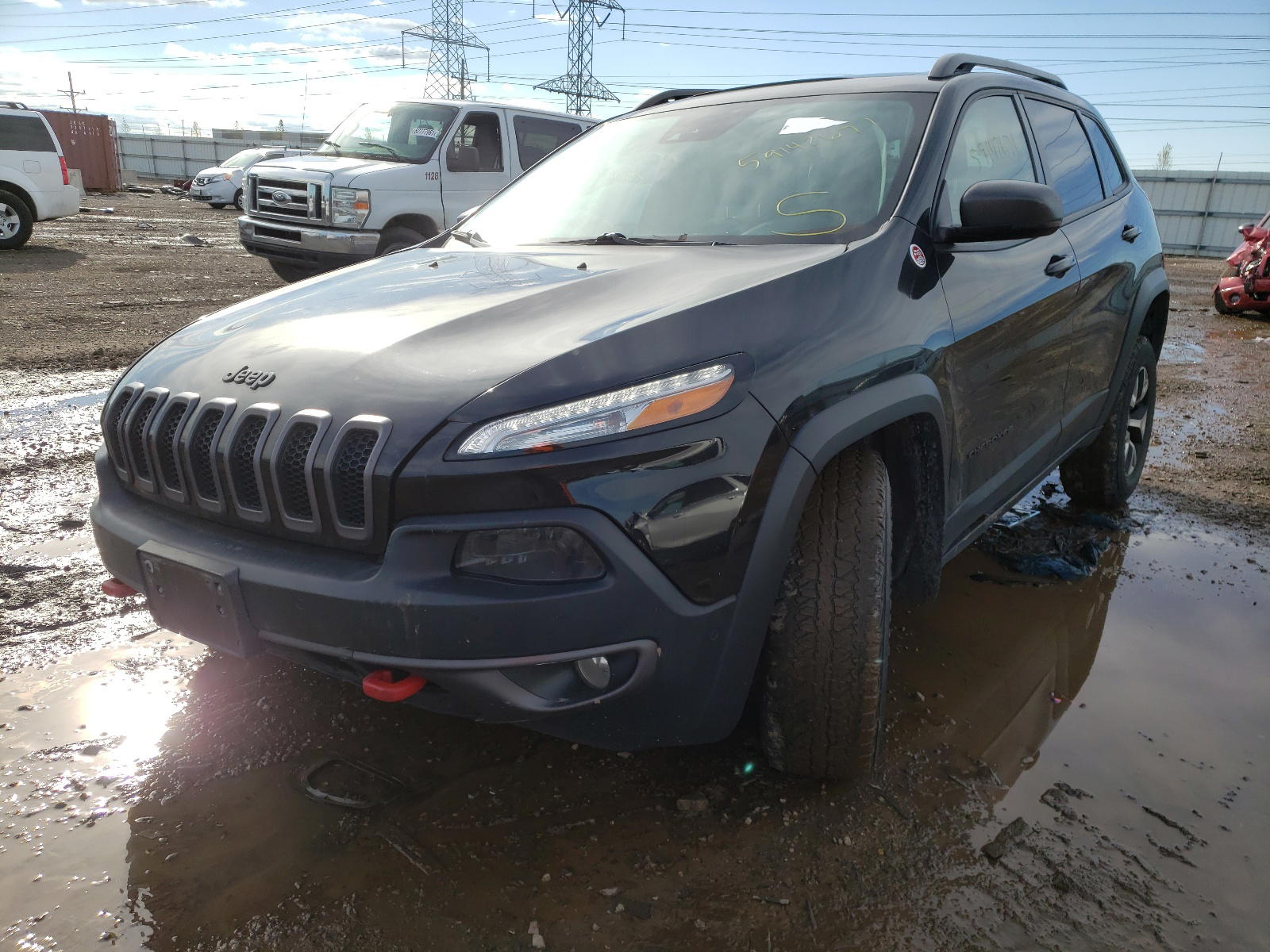 Photo 2 from auction – 2015 JEEP CHEROKEE T with VIN 1C4PJMBS0FW687990