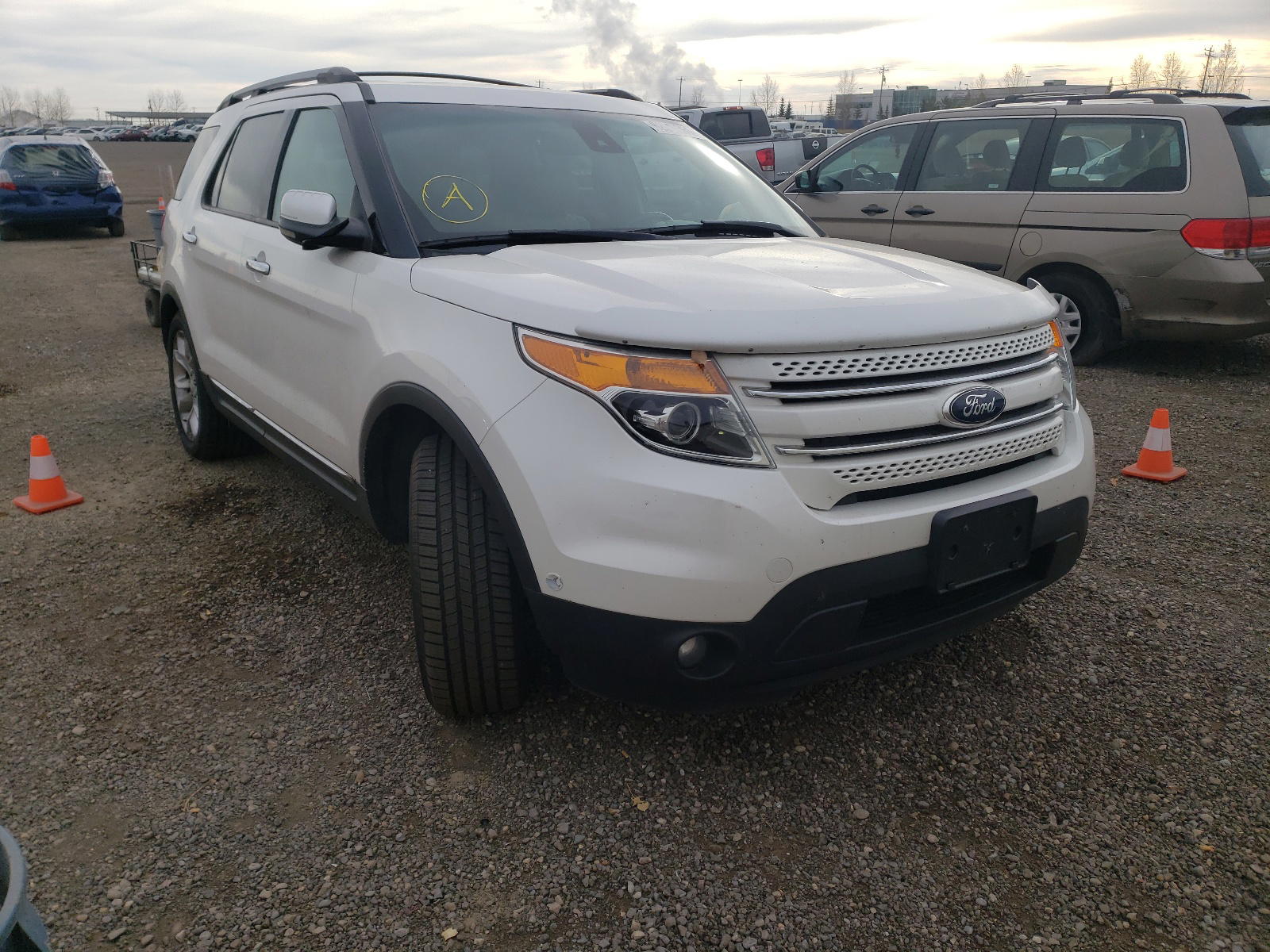 FORD EXPLORER L 2013 with VIN 1FM5K8F82DGA02692 - Photo from auction