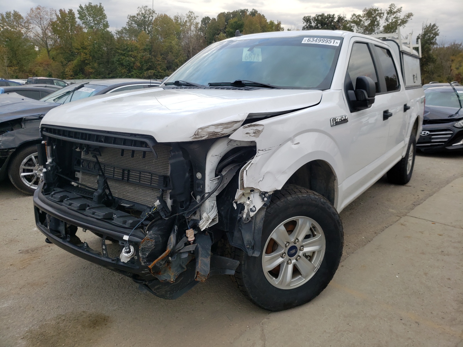 Photo 2 from auction – 2020 FORD F150 SUPER with VIN 1FTEW1EB0LKD33747