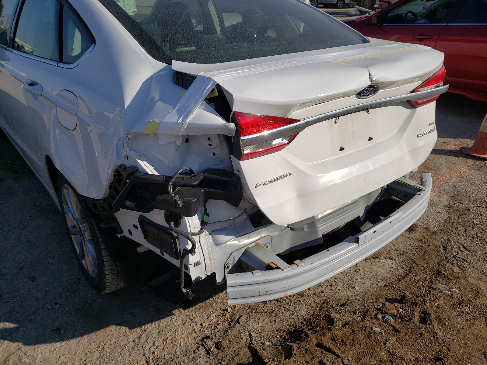 Photo 9 from auction – 2017 FORD FUSION SE with VIN 3FA6P0LU5HR344588