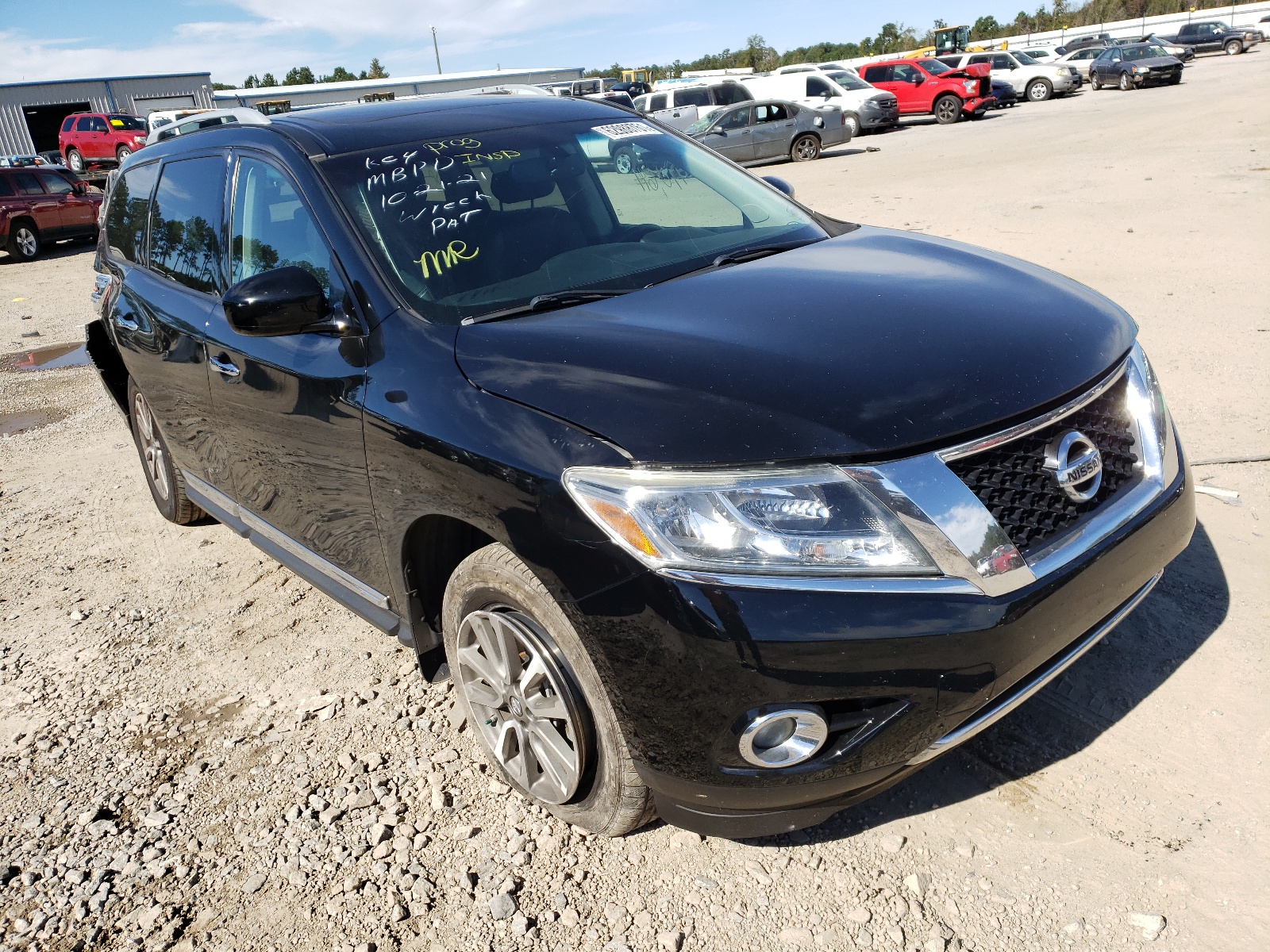 Photo 1 from auction – 2013 NISSAN PATHFINDER with VIN 5N1AR2MMXDC671131