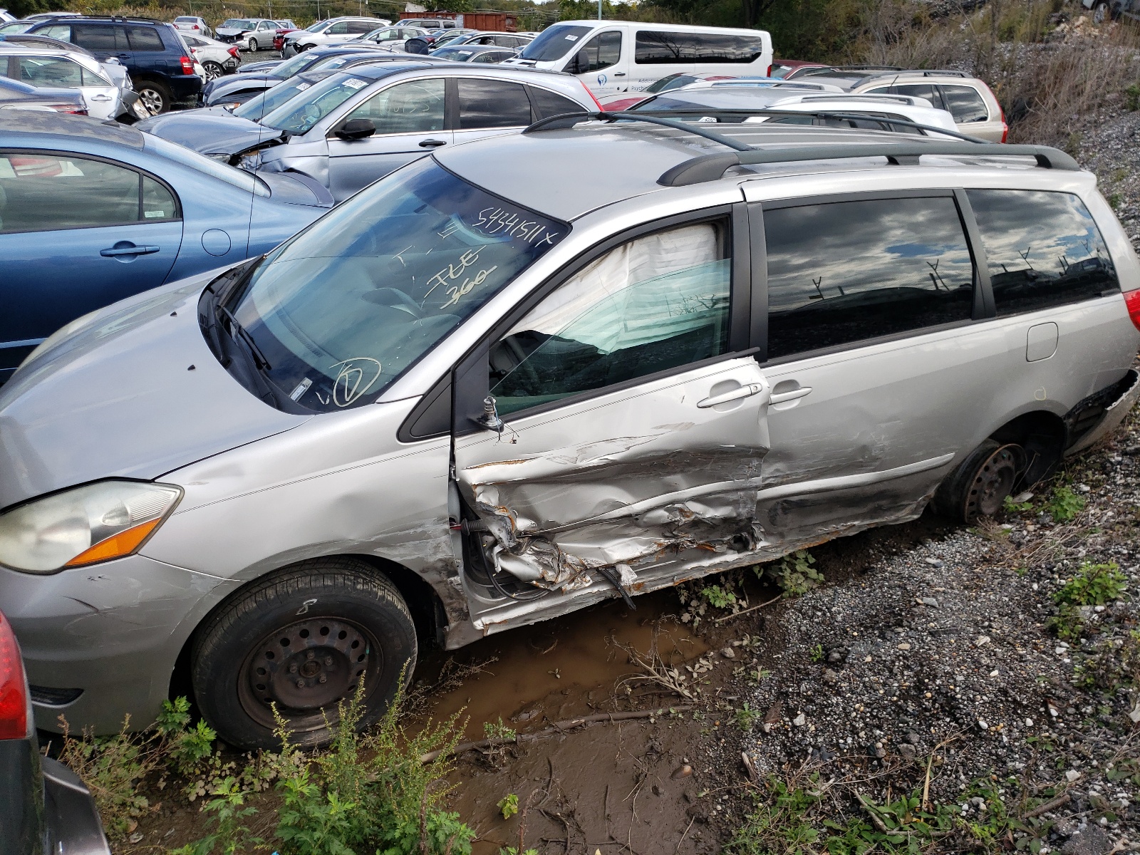 Photo 2 from auction – 2006 TOYOTA SIENNA CE with VIN 5TDZA23C86S425364