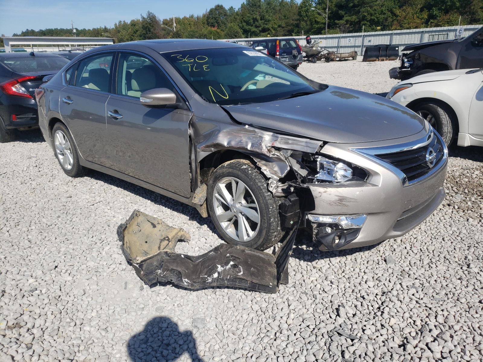 NISSAN ALTIMA 2.5 2015 with VIN 1N4AL3AP1FC419352 - Photo from auction