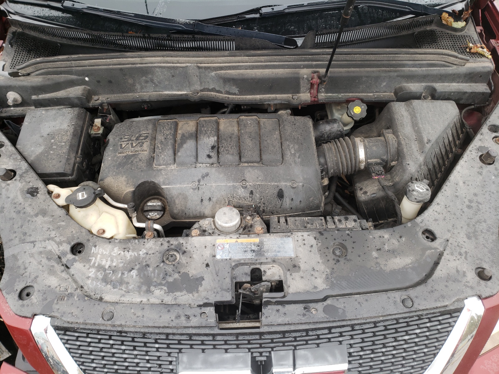 Photo 7 from auction – 2009 GMC ACADIA SLT with VIN 1GKEV23D29J213299