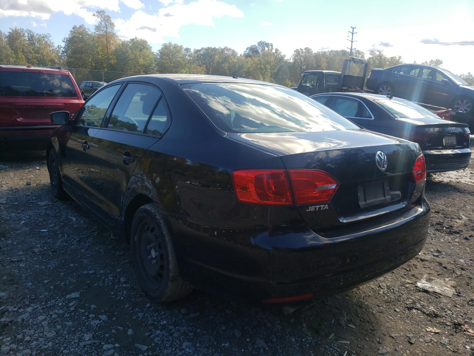 Photo 3 from auction – 2012 VOLKSWAGEN JETTA BASE with VIN 3VW2K7AJ7CM334446