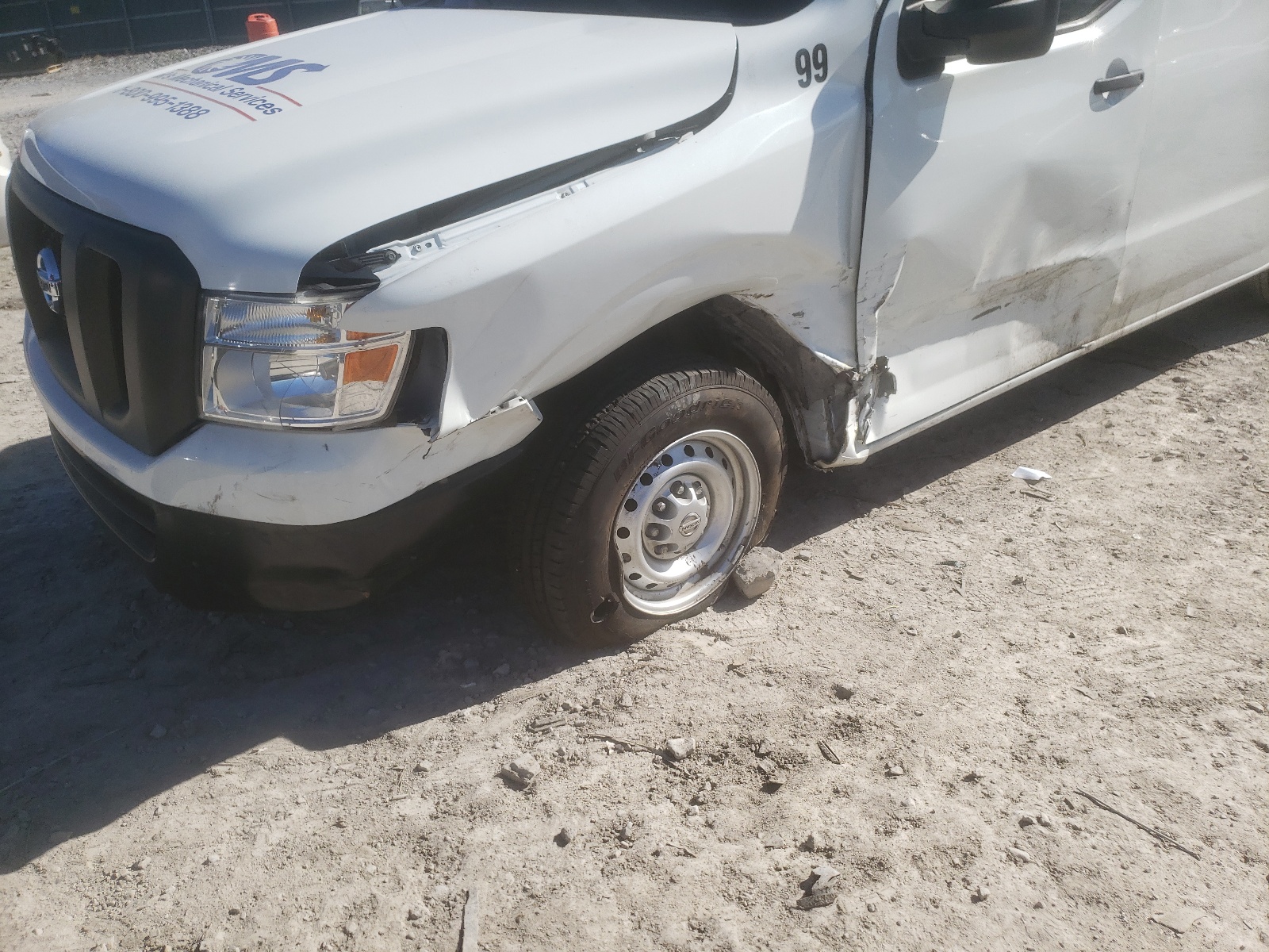 Photo 9 from auction – 2016 NISSAN NV 1500 S with VIN 1N6BF0KM4GN807414