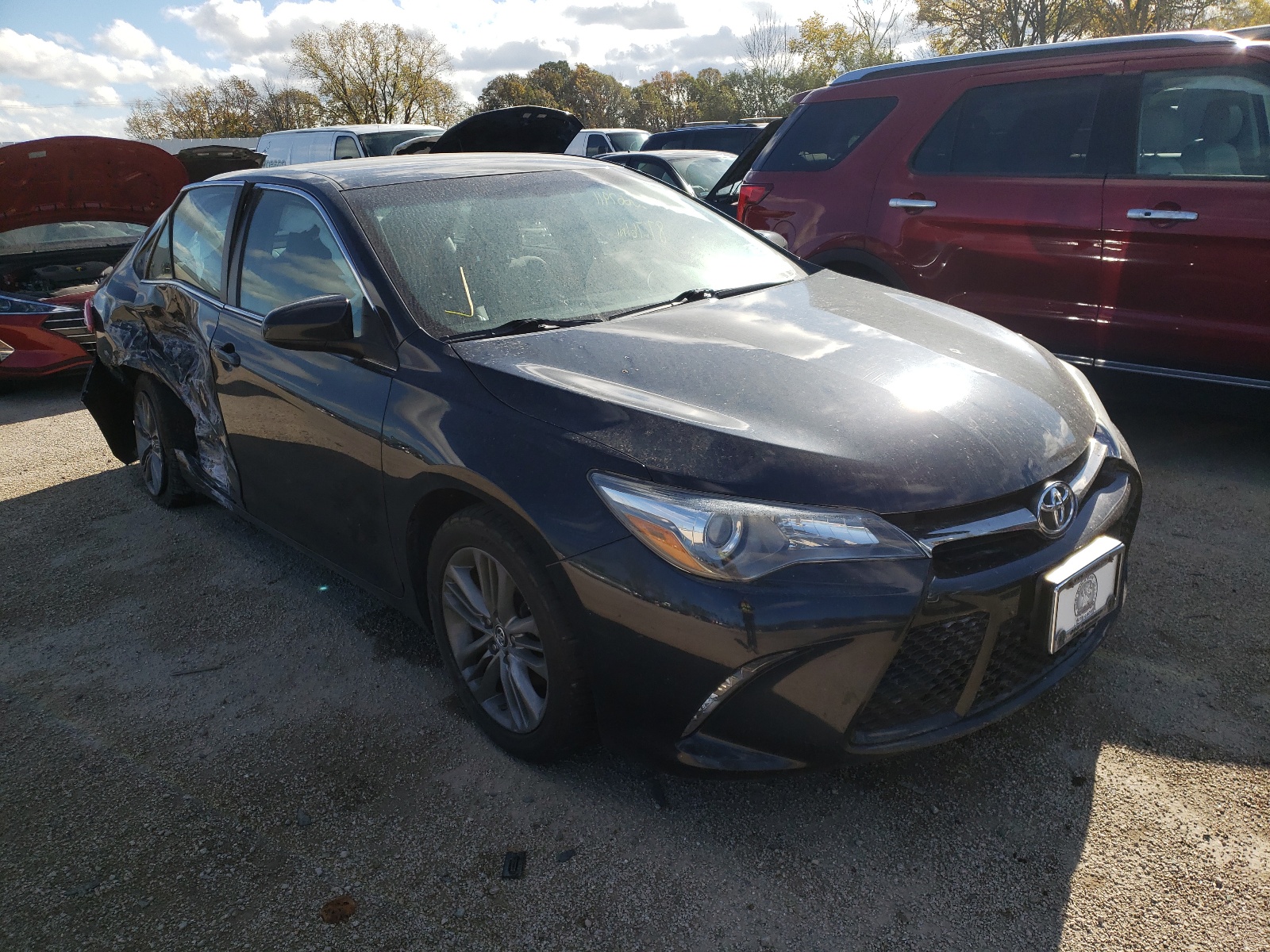 TOYOTA CAMRY LE 2015 with VIN 4T1BF1FK7FU499950 - Photo from auction