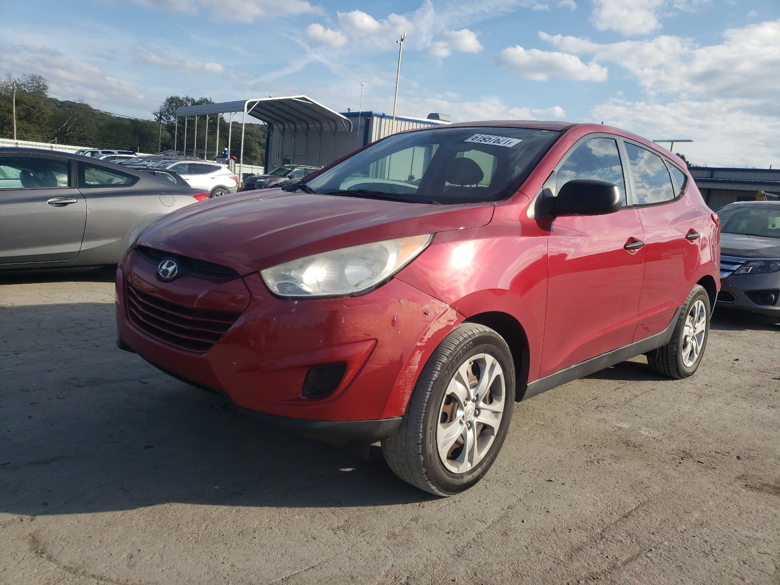 Photo 2 from auction – 2011 HYUNDAI TUCSON GL with VIN KM8JT3AB2BU120600