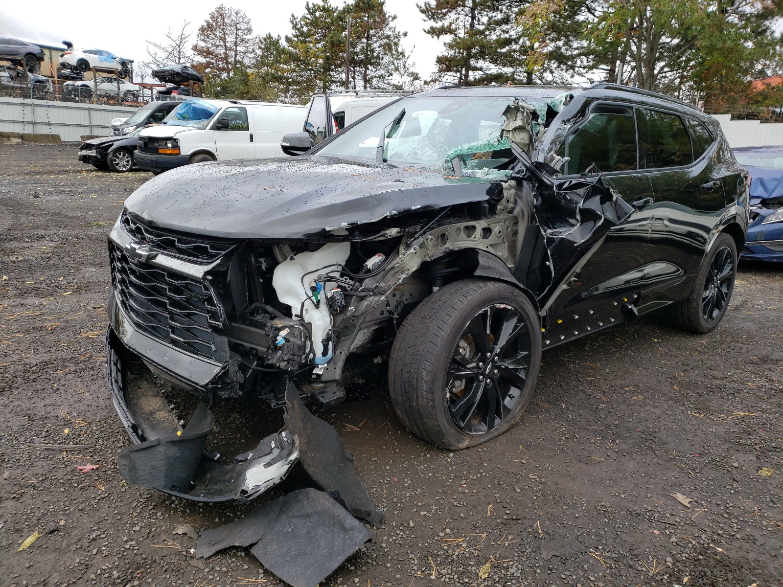 Photo 2 from auction – 2020 CHEVROLET BLAZER RS with VIN 3GNKBKRS2LS673055