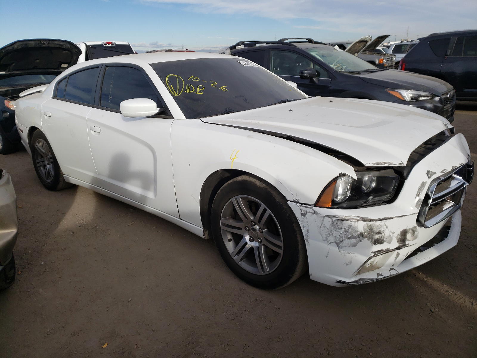 DODGE CHARGER R/ 2014 with VIN 2C3CDXCT1EH257823 - Photo from auction