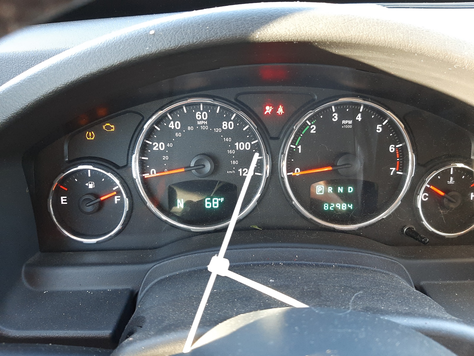 Photo 8 from auction – 2012 JEEP LIBERTY SP with VIN 1C4PJMAK9CW170829