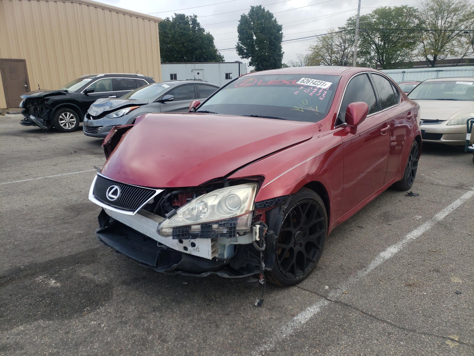 Photo 2 from auction – 2008 LEXUS IS 250 with VIN JTHBK262485078673