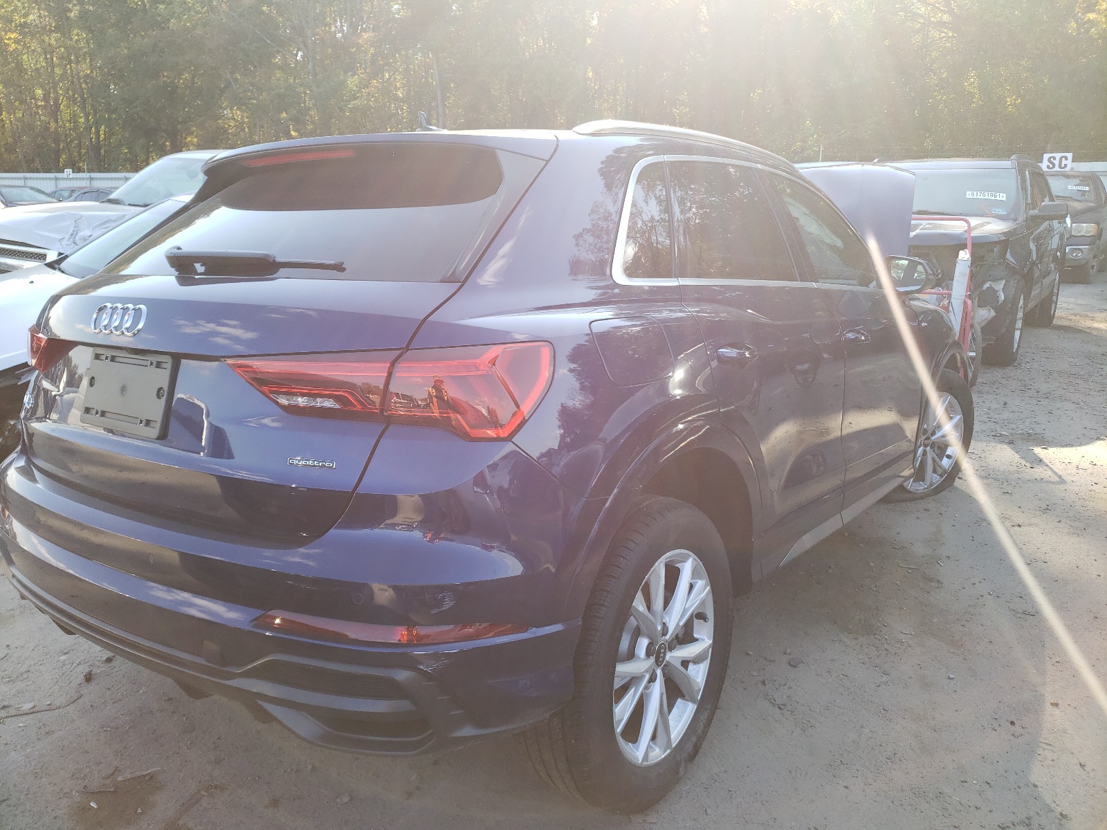 Photo 4 from auction – 2021 AUDI Q3 PREMIUM with VIN WA1EECF32M1090630