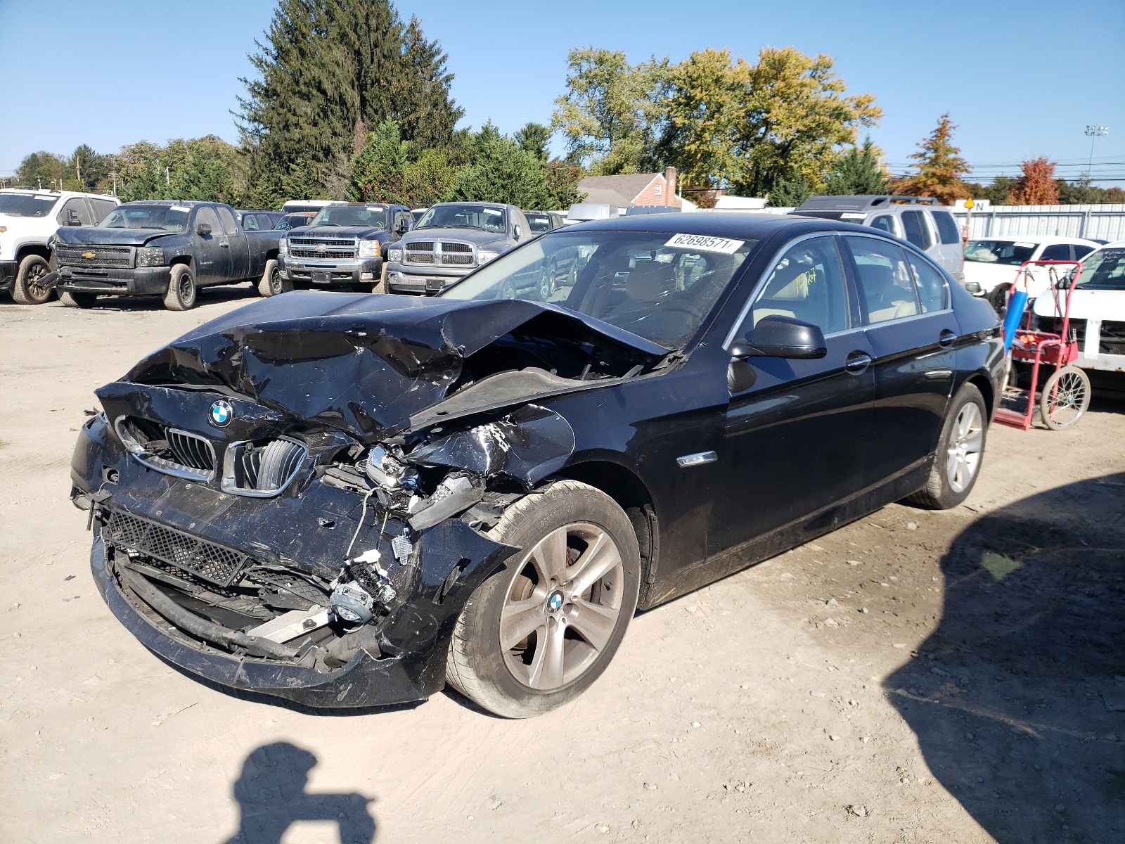 Photo 2 from auction – 2013 BMW 528 XI with VIN WBAXH5C58DD114156