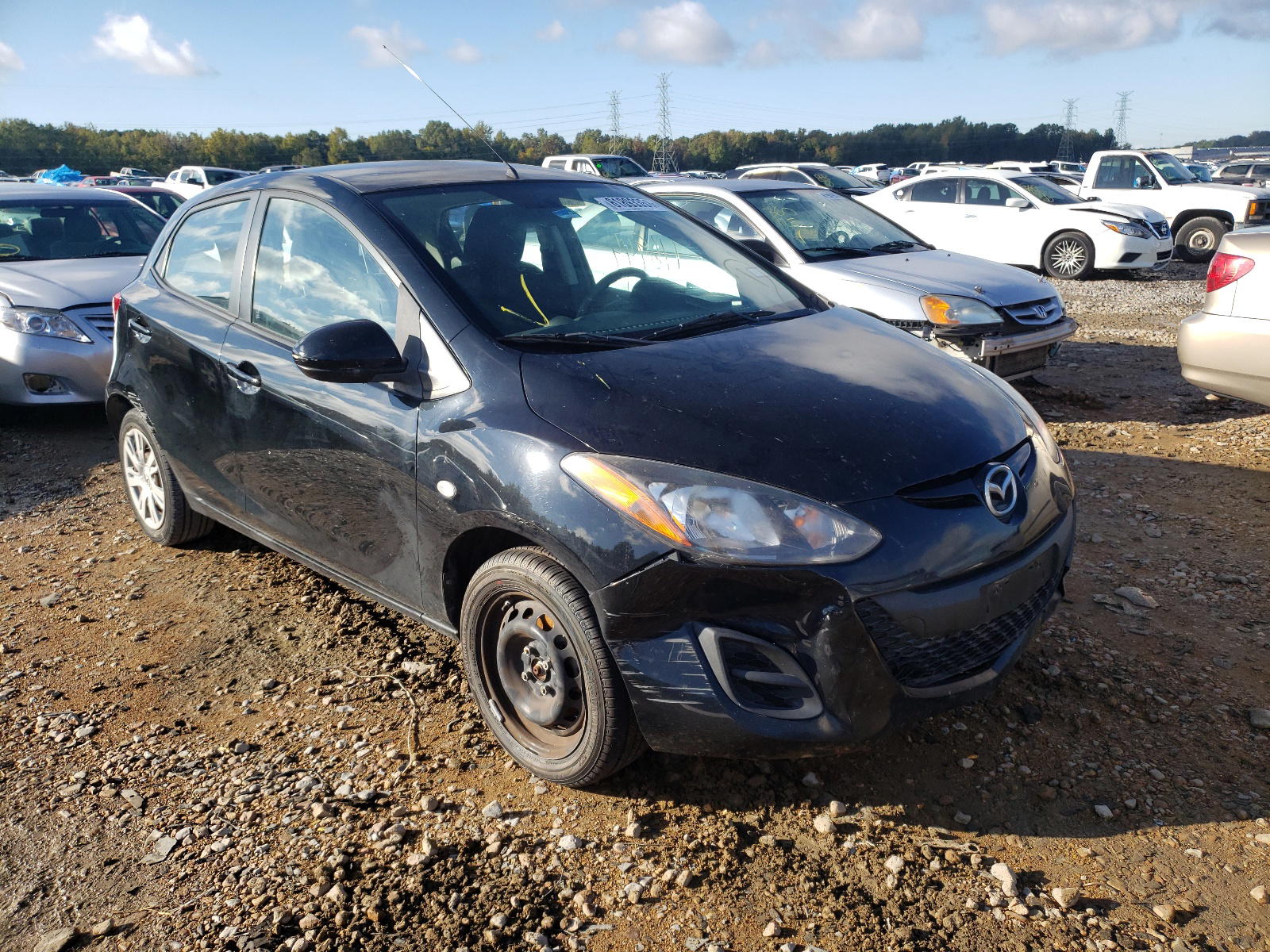 MAZDA MAZDA2 2011 with VIN JM1DE1HY7B0125616 - Photo from auction