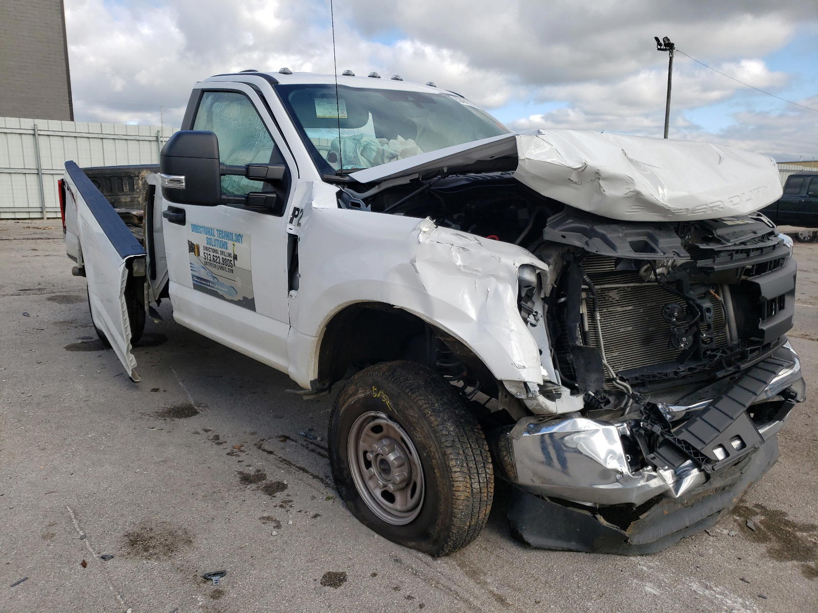 FORD F250 SUPER 2020 with VIN 1FTBF2B65LEE83416 - Photo from auction