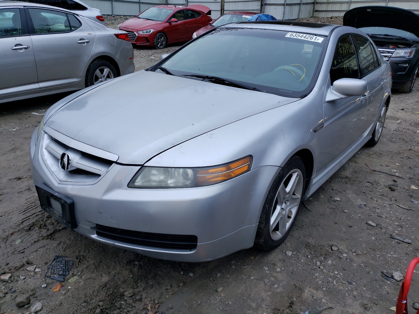 Photo 2 from auction – 2004 ACURA TL with VIN 19UUA66284A001621