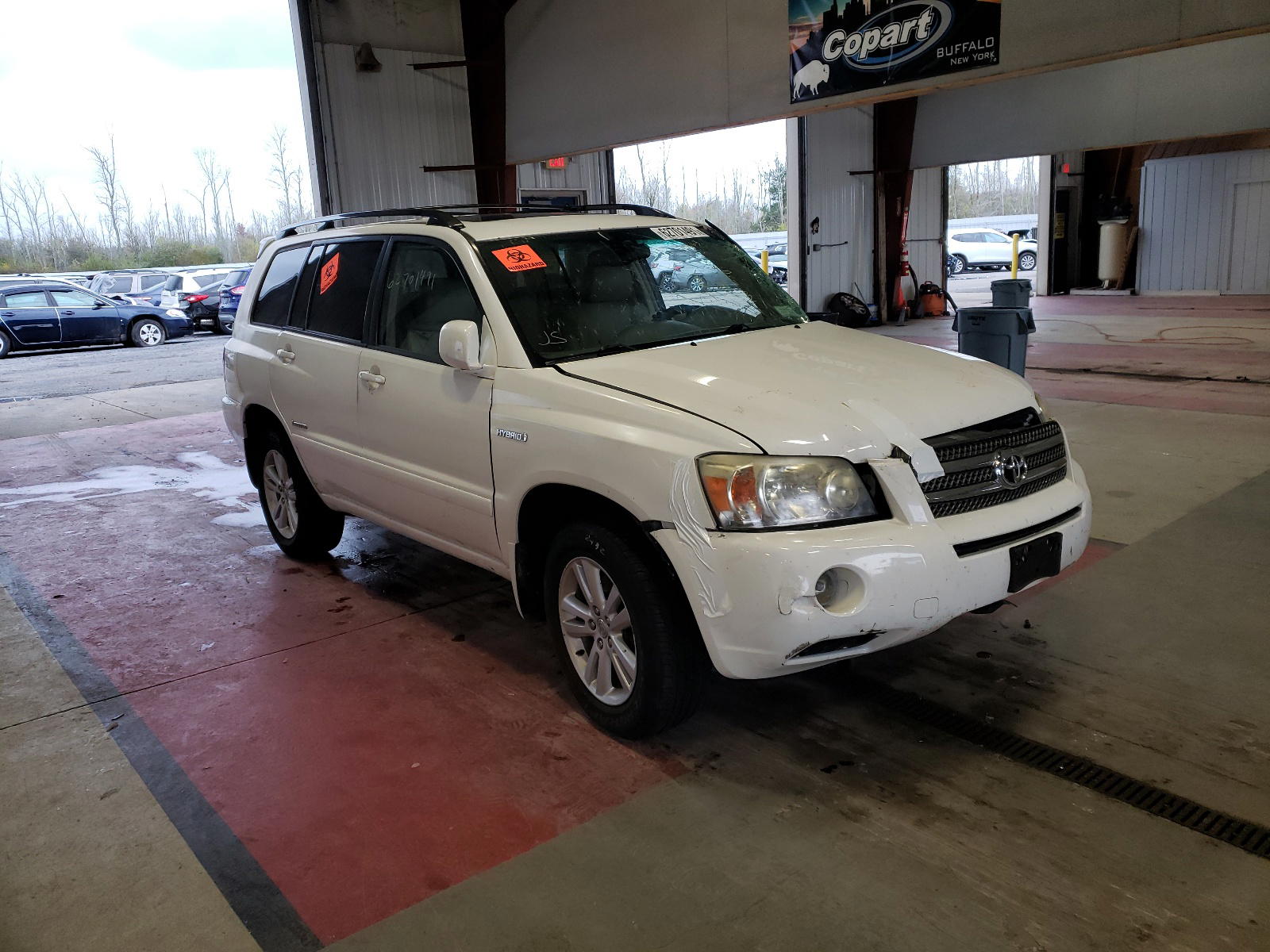 TOYOTA HIGHLANDER 2006 with VIN JTEEW21A060021863 - Photo from auction