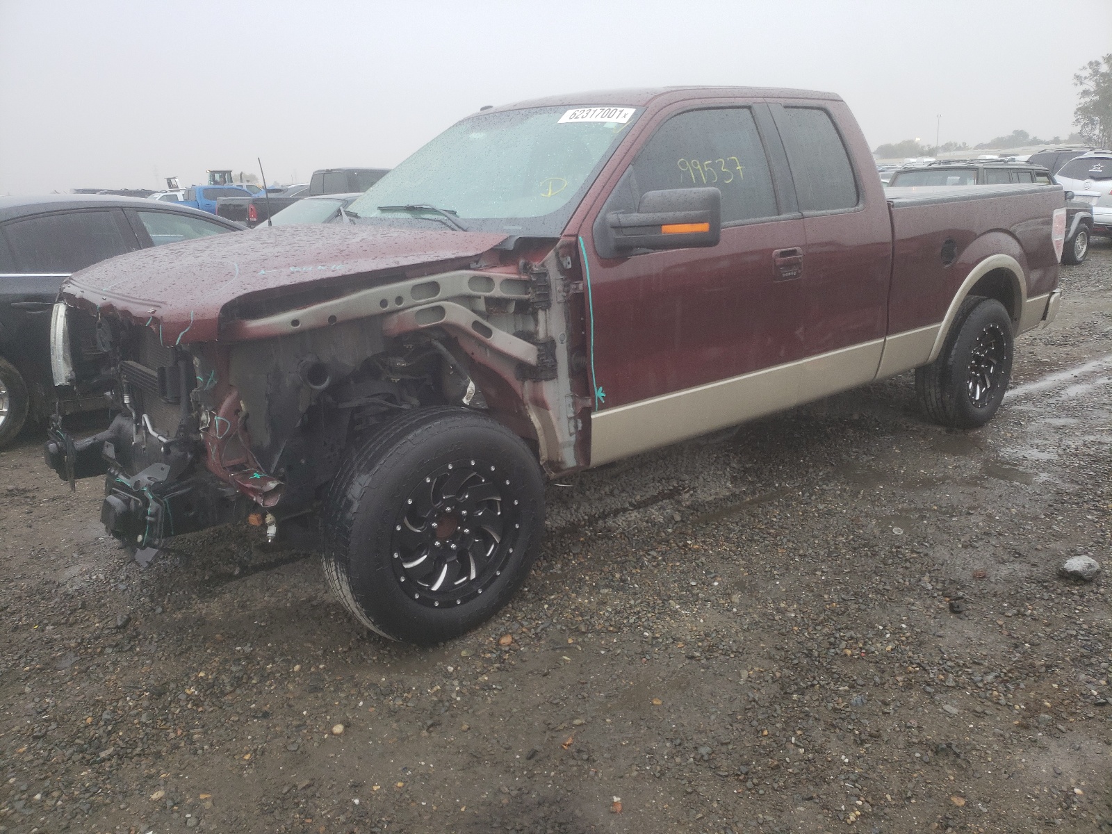 Photo 2 from auction – 2009 FORD F150 SUPER with VIN 1FTRX12V99KC26380