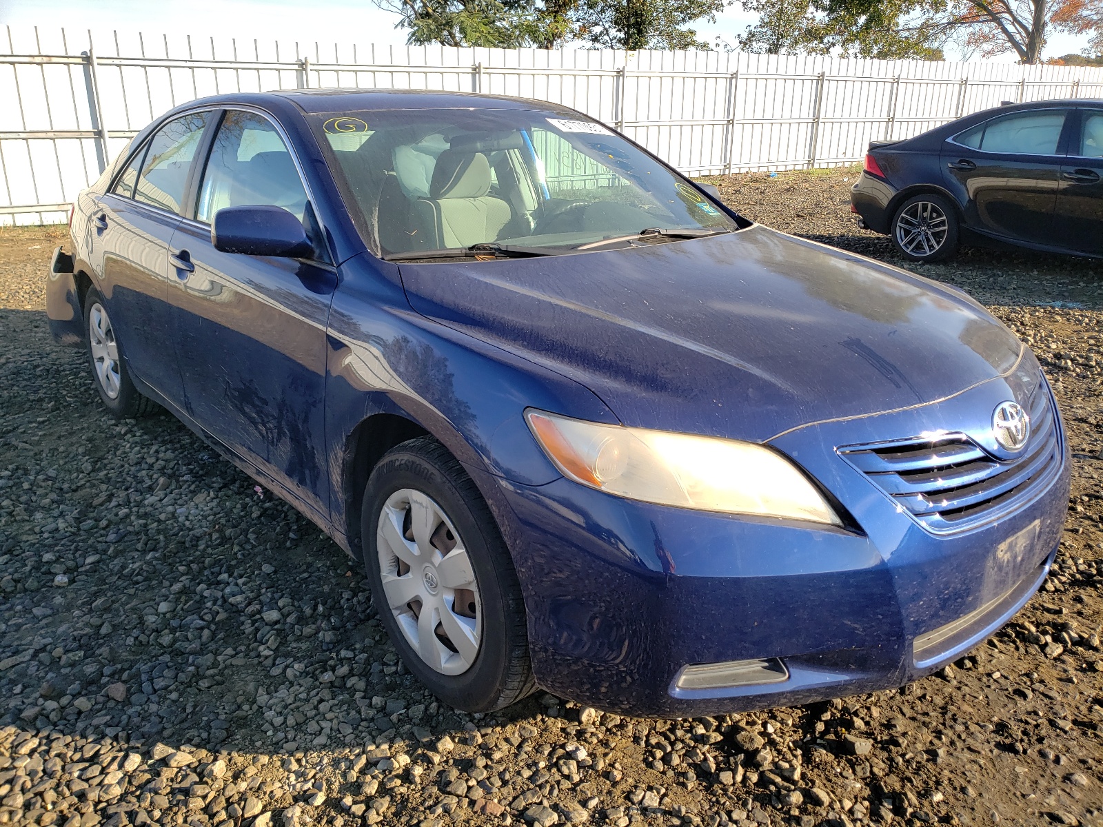 TOYOTA CAMRY 2007 with VIN 4T1BE46K27U180638 - Photo from auction
