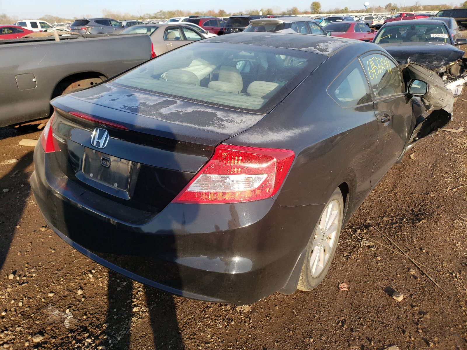 Photo 4 from auction – 2012 HONDA CIVIC EX with VIN 2HGFG3B81CH541652