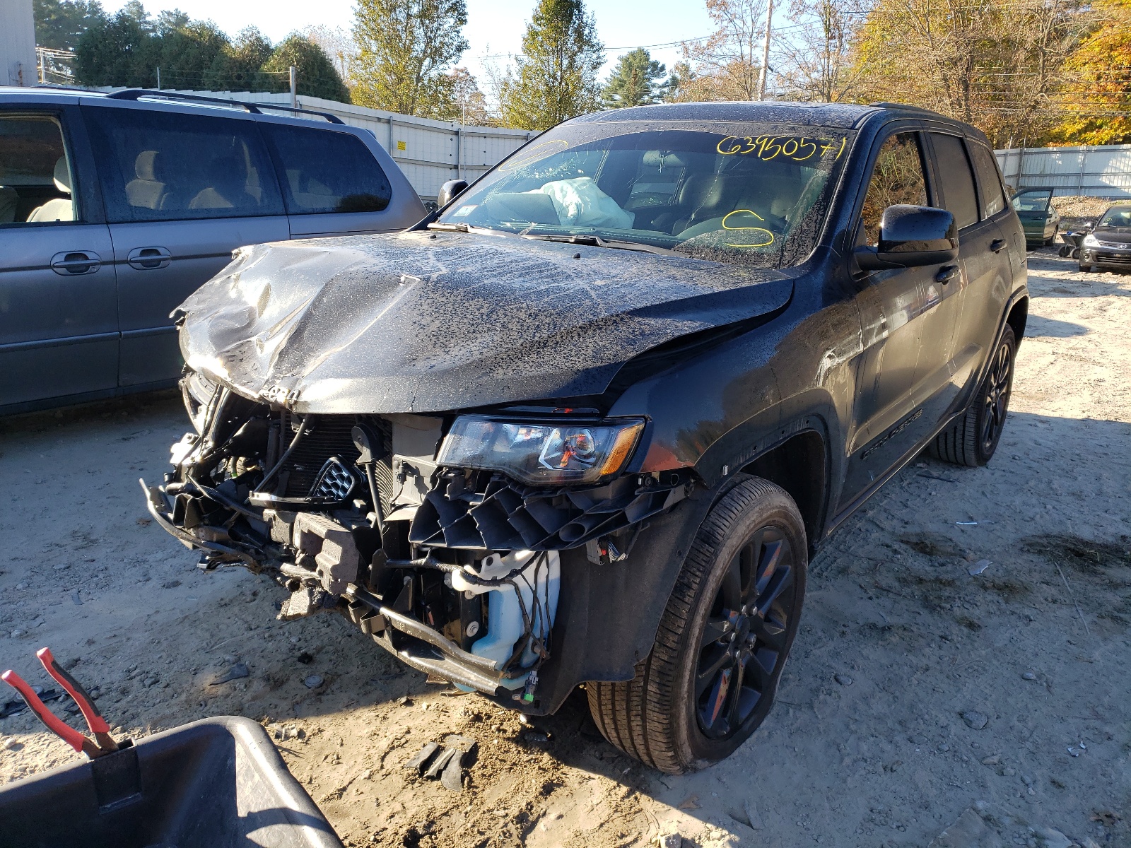 Photo 2 from auction – 2021 JEEP GRAND CHER with VIN 1C4RJFAG8MC615824