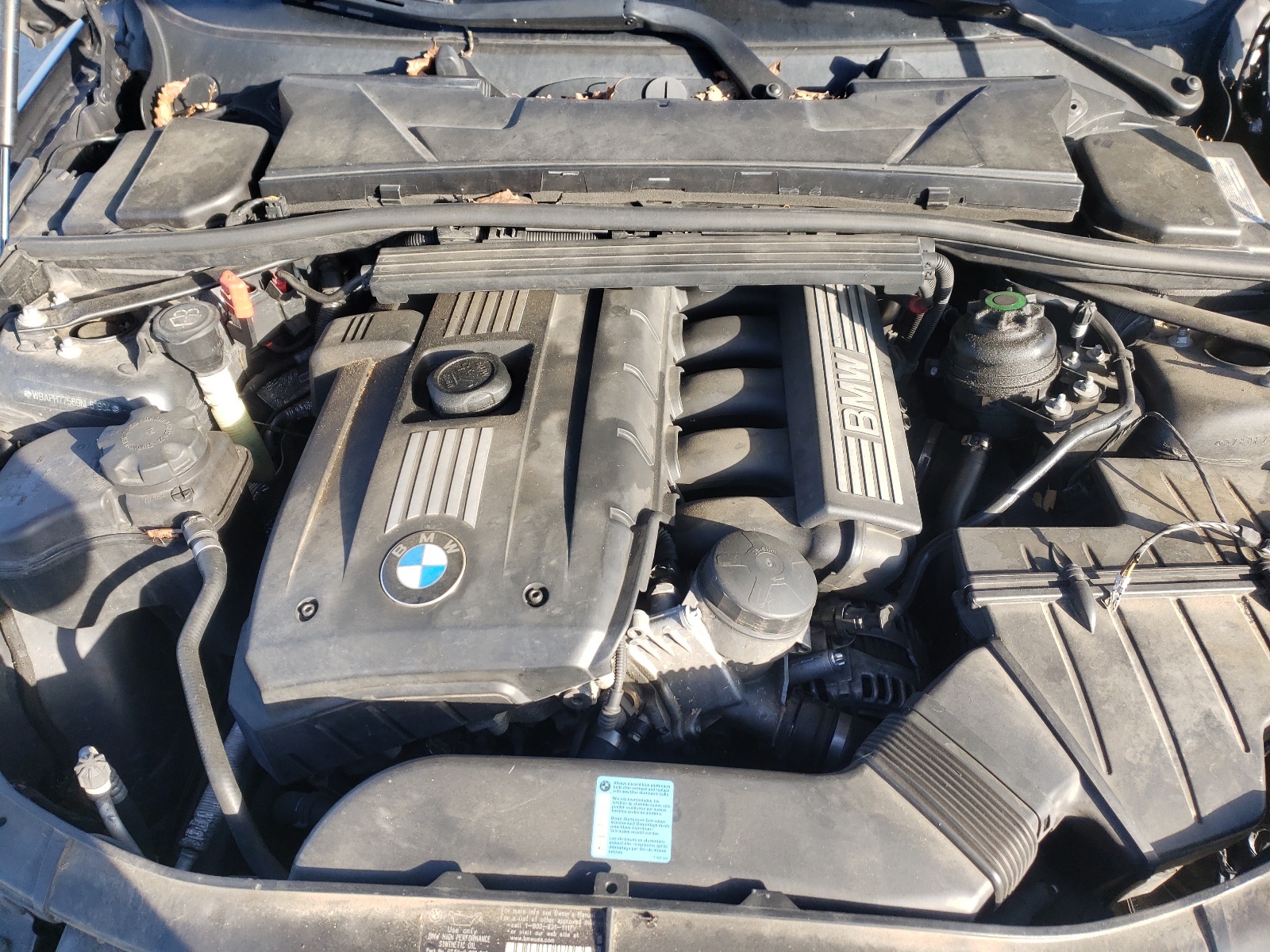 Photo 7 from auction – 2009 BMW 328 I with VIN WBAPH77589NL81904