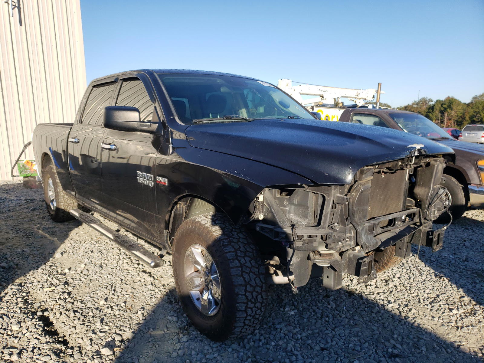 RAM 1500 SLT 2017 with VIN 1C6RR6TT1HS555911 - Photo from auction