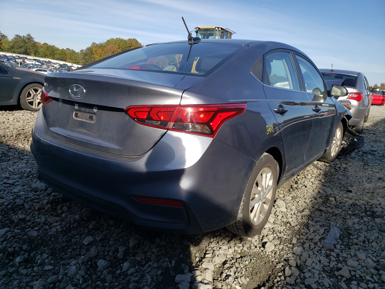 Photo 4 from auction – 2019 HYUNDAI ACCENT SE with VIN 3KPC24A35KE057425