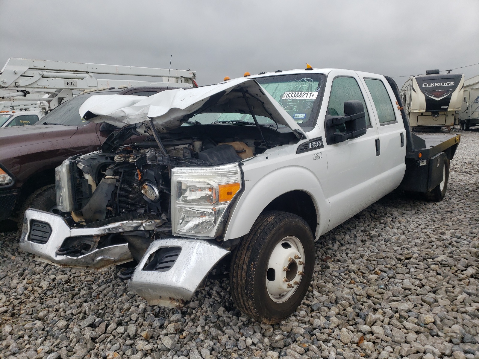 Photo 2 from auction – 2012 FORD F350 SUPER with VIN 1FD8W3G66CED15630