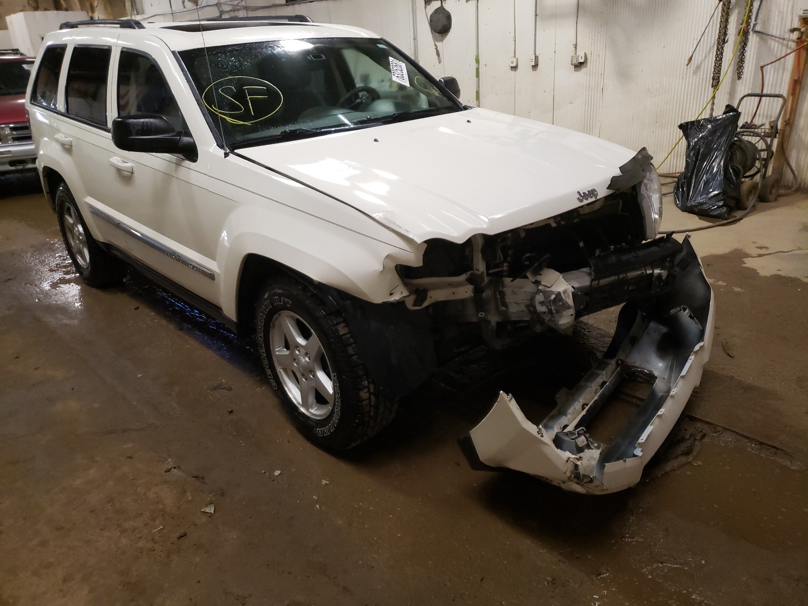 Photo 1 from auction – 2007 JEEP GRAND CHER with VIN 1J8HR58P07C559010