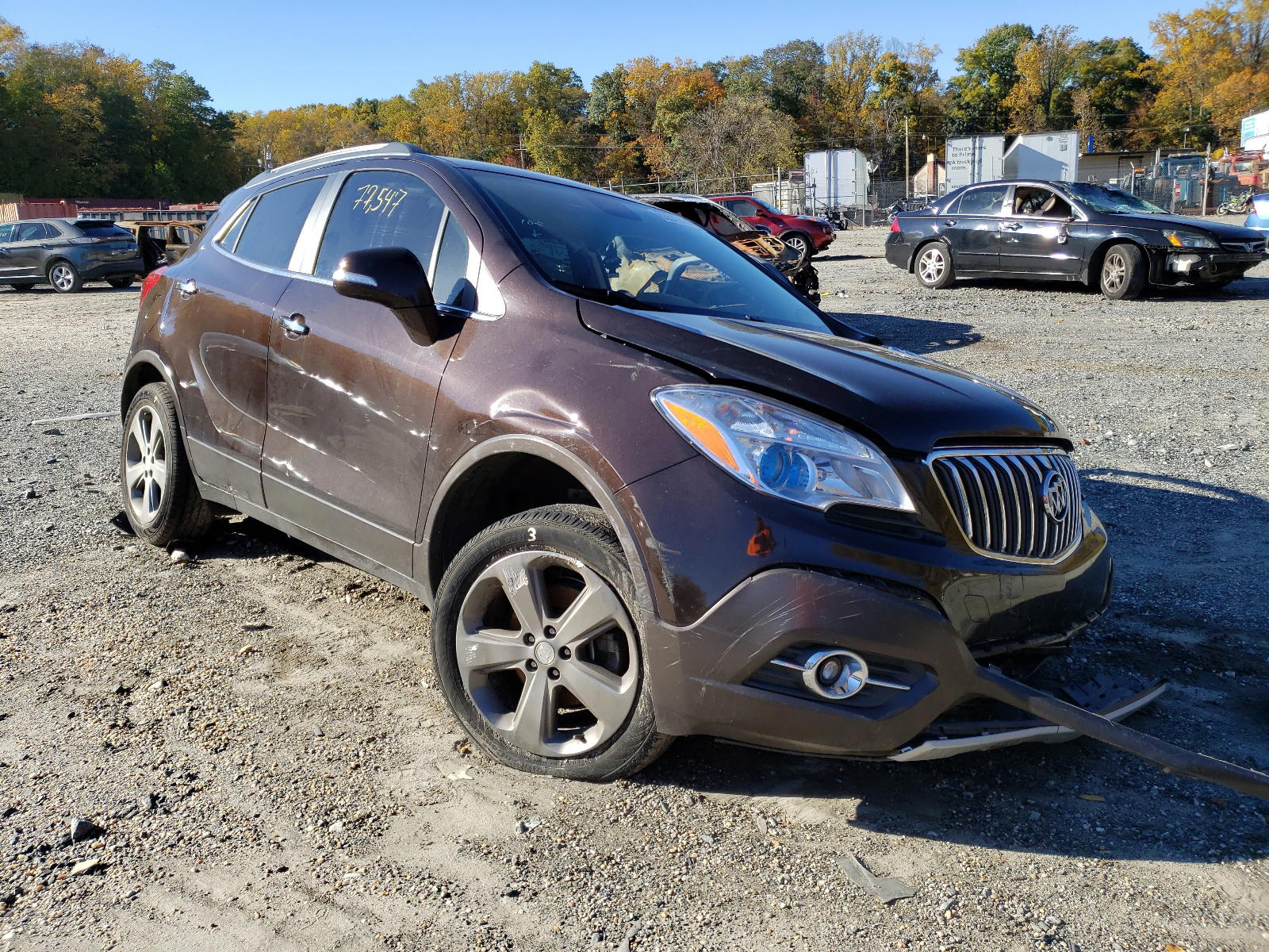 BUICK ENCORE 2014 with VIN KL4CJCSB4EB646240 - Photo from auction