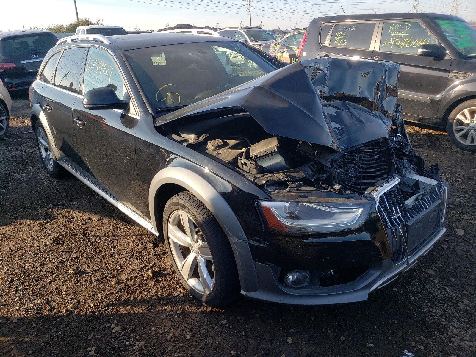 AUDI A4 ALLROAD 2015 with VIN WA1UFAFL9FA110503 - Photo from auction