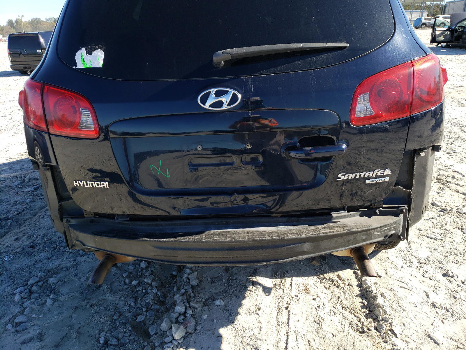 Photo 9 from auction – 2009 HYUNDAI SANTA FE G with VIN 5NMSG73D49H327784