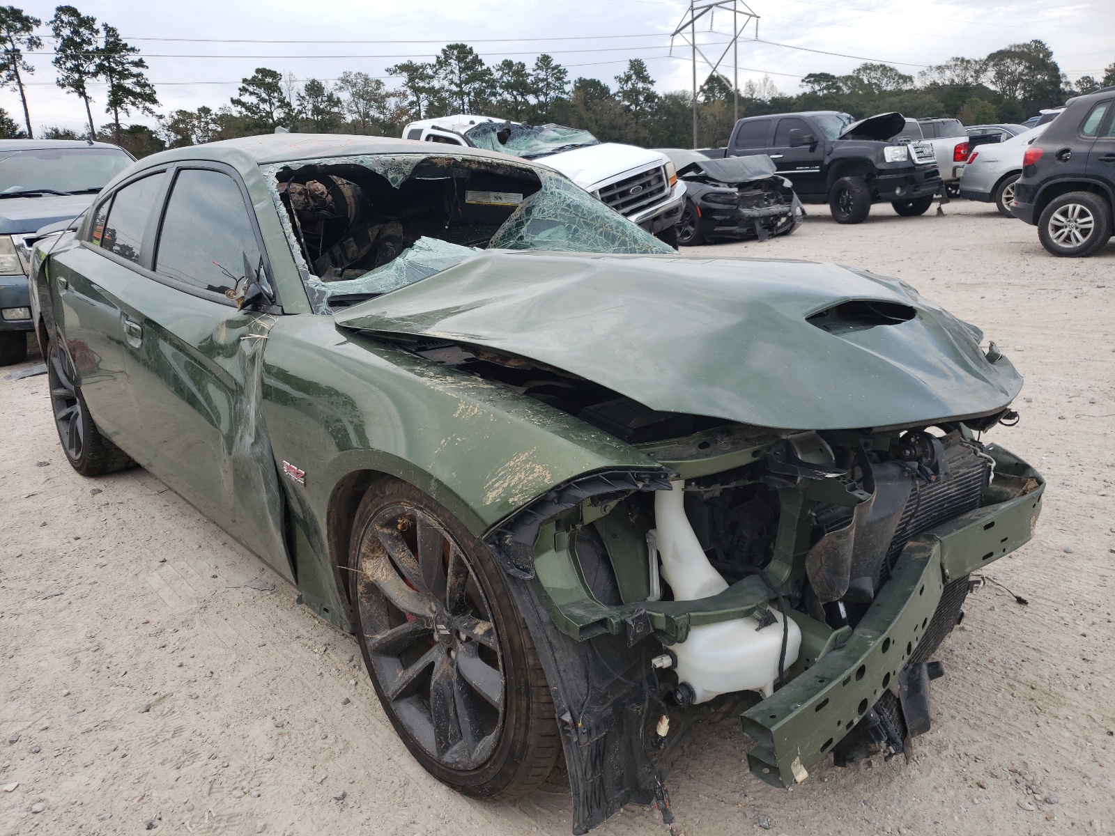 Photo 1 from auction – 2019 DODGE CHARGER SC with VIN 2C3CDXGJ9KH599363