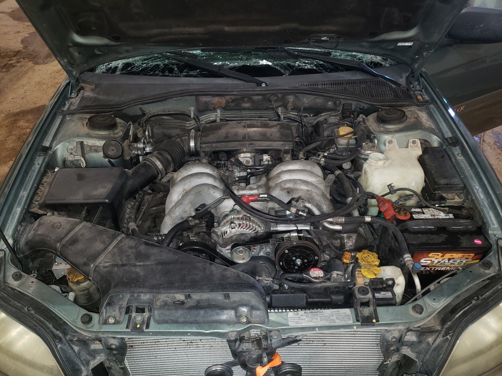 Photo 7 from auction – 2003 SUBARU LEGACY OUT with VIN 4S3BH806837604217