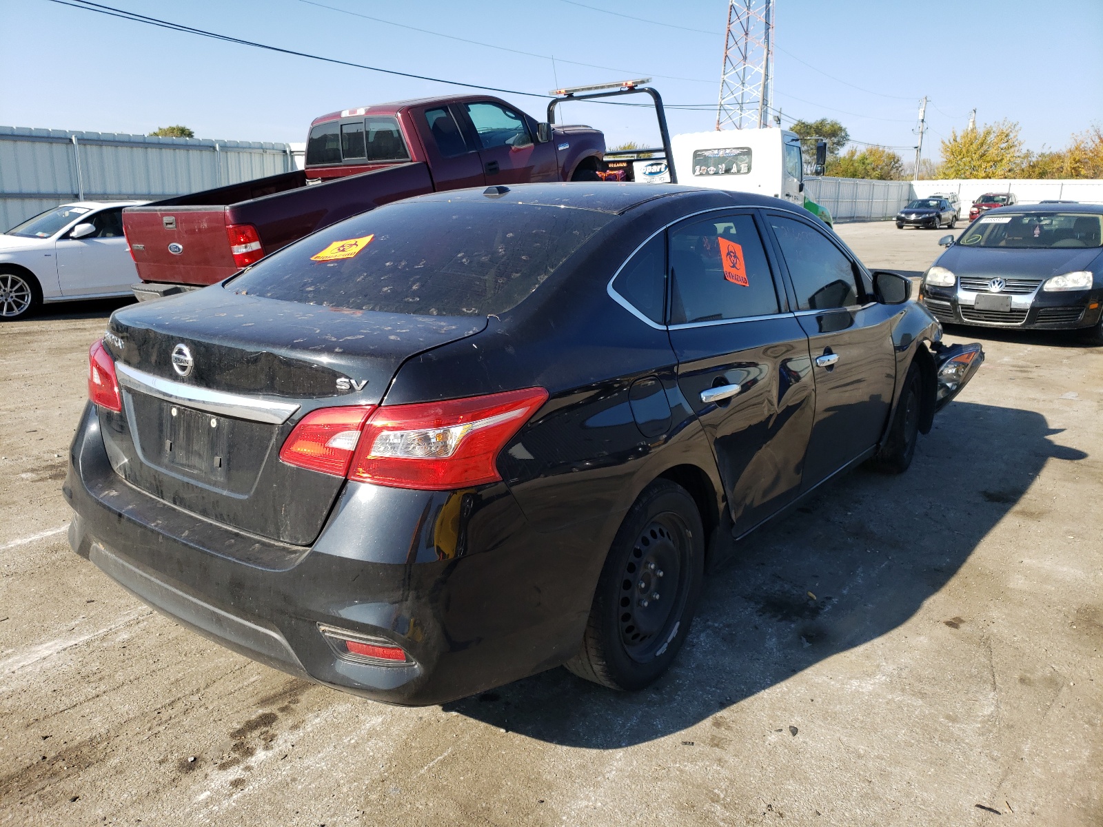 Photo 4 from auction – 2016 NISSAN SENTRA with VIN 3N1AB7AP3FY307246