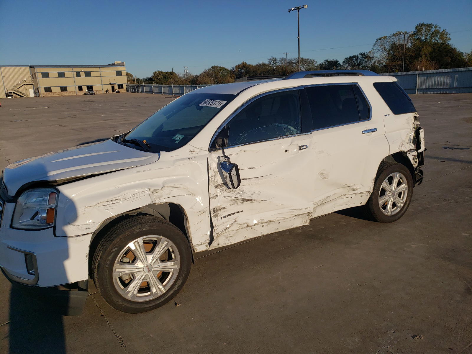 Photo 9 from auction – 2016 GMC TERRAIN SL with VIN 2GKALPEK3G6223556