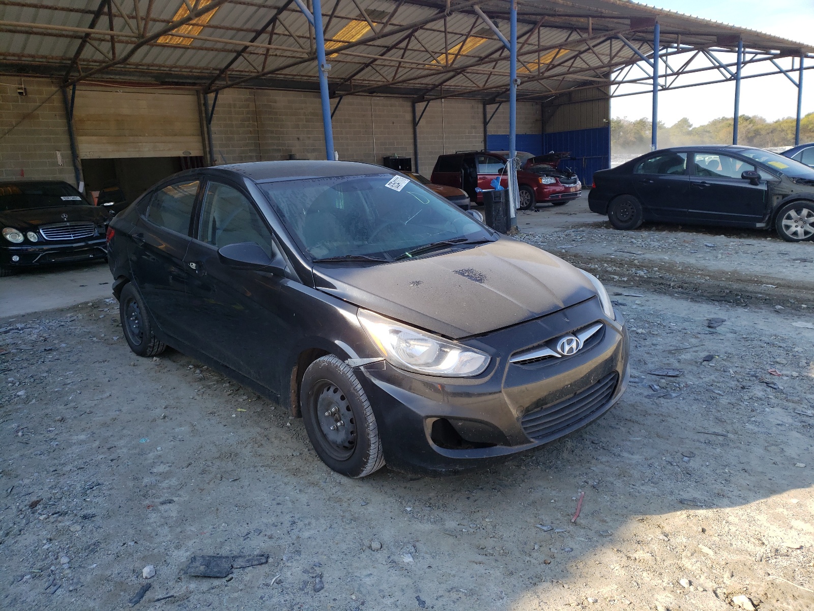 Photo 1 from auction – 2013 HYUNDAI ACCENT GLS with VIN KMHCT4AE7DU555446