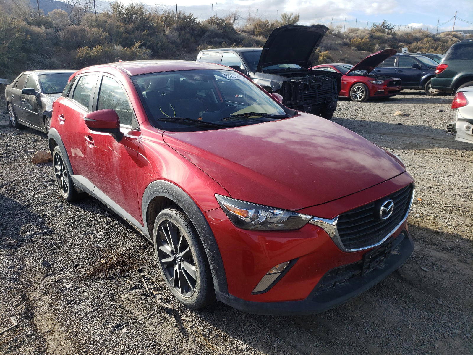 MAZDA CX-3 TOURI 2017 with VIN JM1DKFC7XH0145890 - Photo from auction