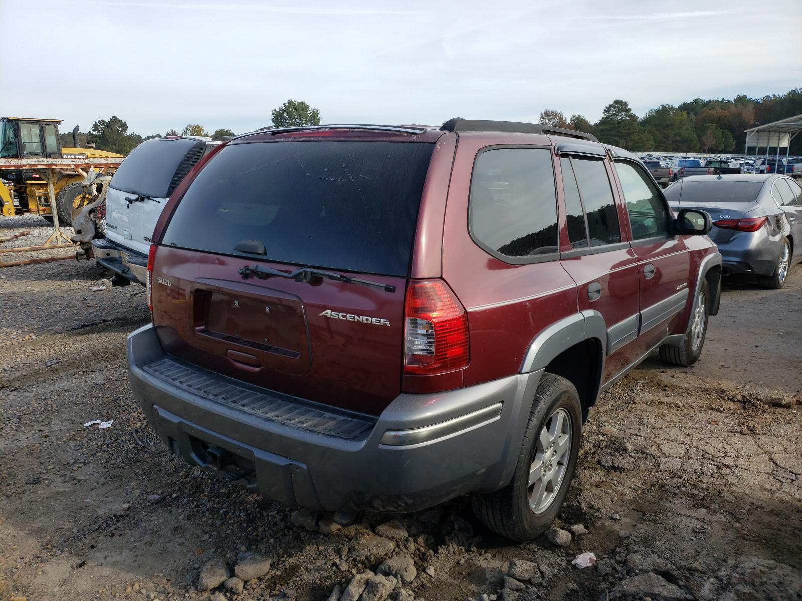 Photo 4 from auction – 2004 ISUZU ASCENDER S with VIN 4NUDS13S542100544