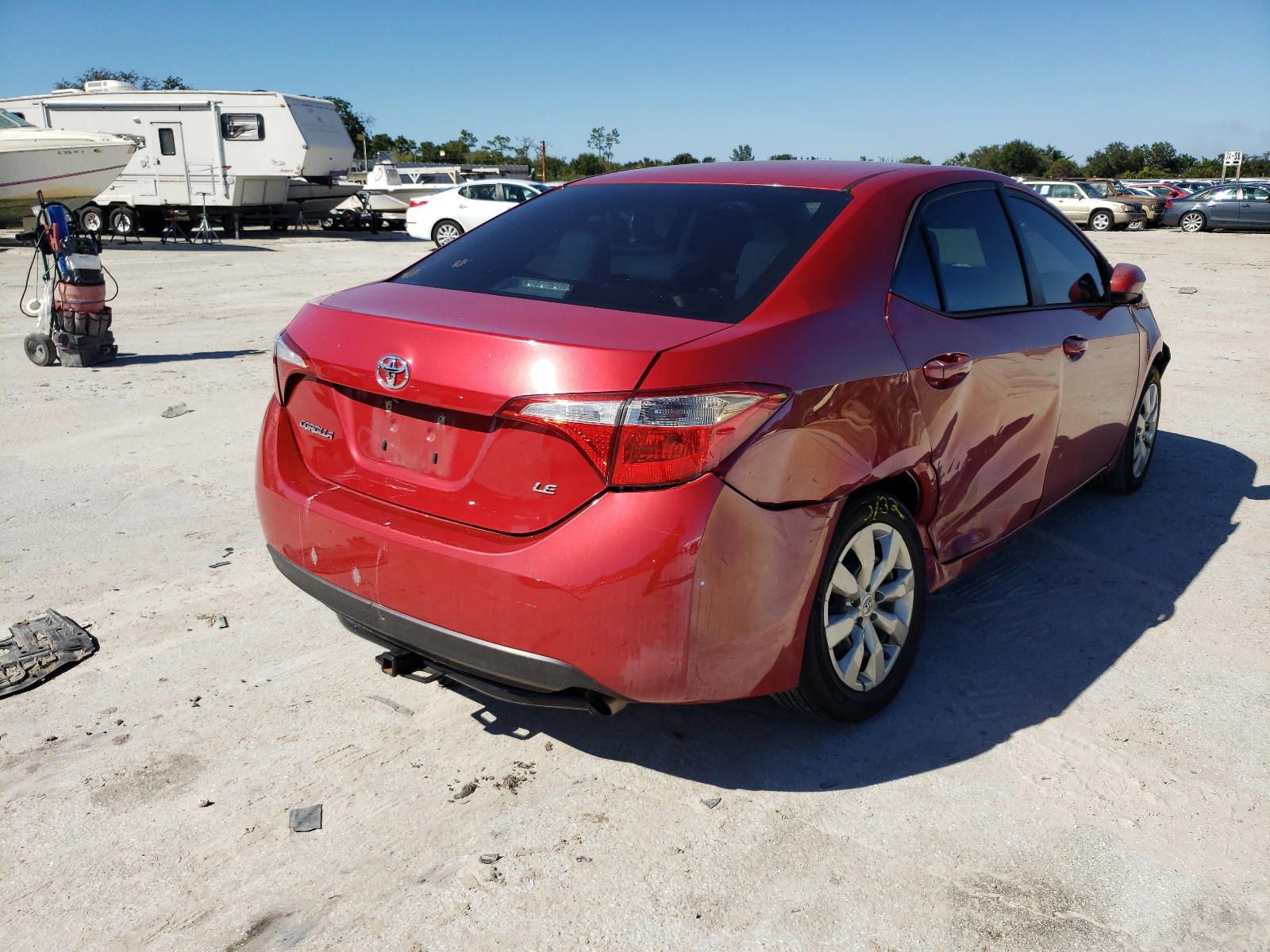 Photo 4 from auction – 2014 TOYOTA COROLLA L with VIN 2T1BURHE8EC197708