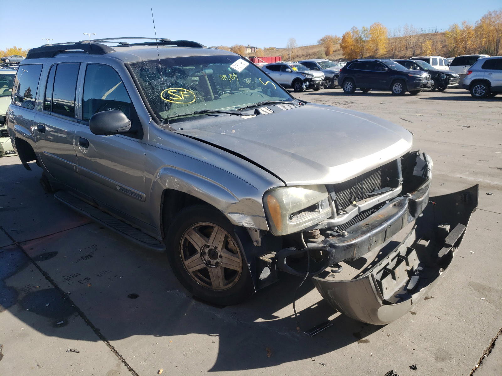 CHEVROLET TRAILBLAZE 2003 with VIN 1GNET16S732171310 - Photo from auction