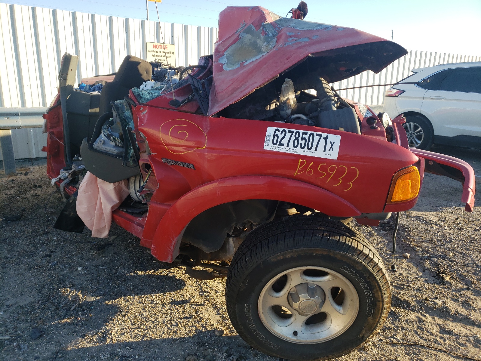 Photo 1 from auction – 2004 FORD RANGER SUP with VIN 1FTYR44U44PB65933