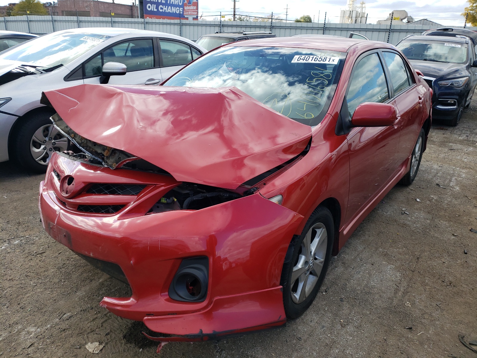 Photo 2 from auction – 2013 TOYOTA COROLLA BA with VIN 5YFBU4EE7DP161756