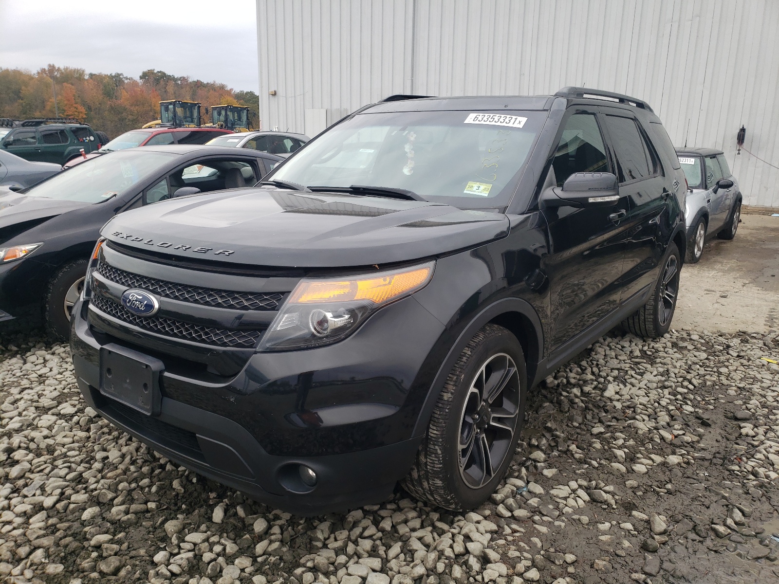Photo 2 from auction – 2015 FORD EXPLORER S with VIN 1FM5K8GTXFGA65285