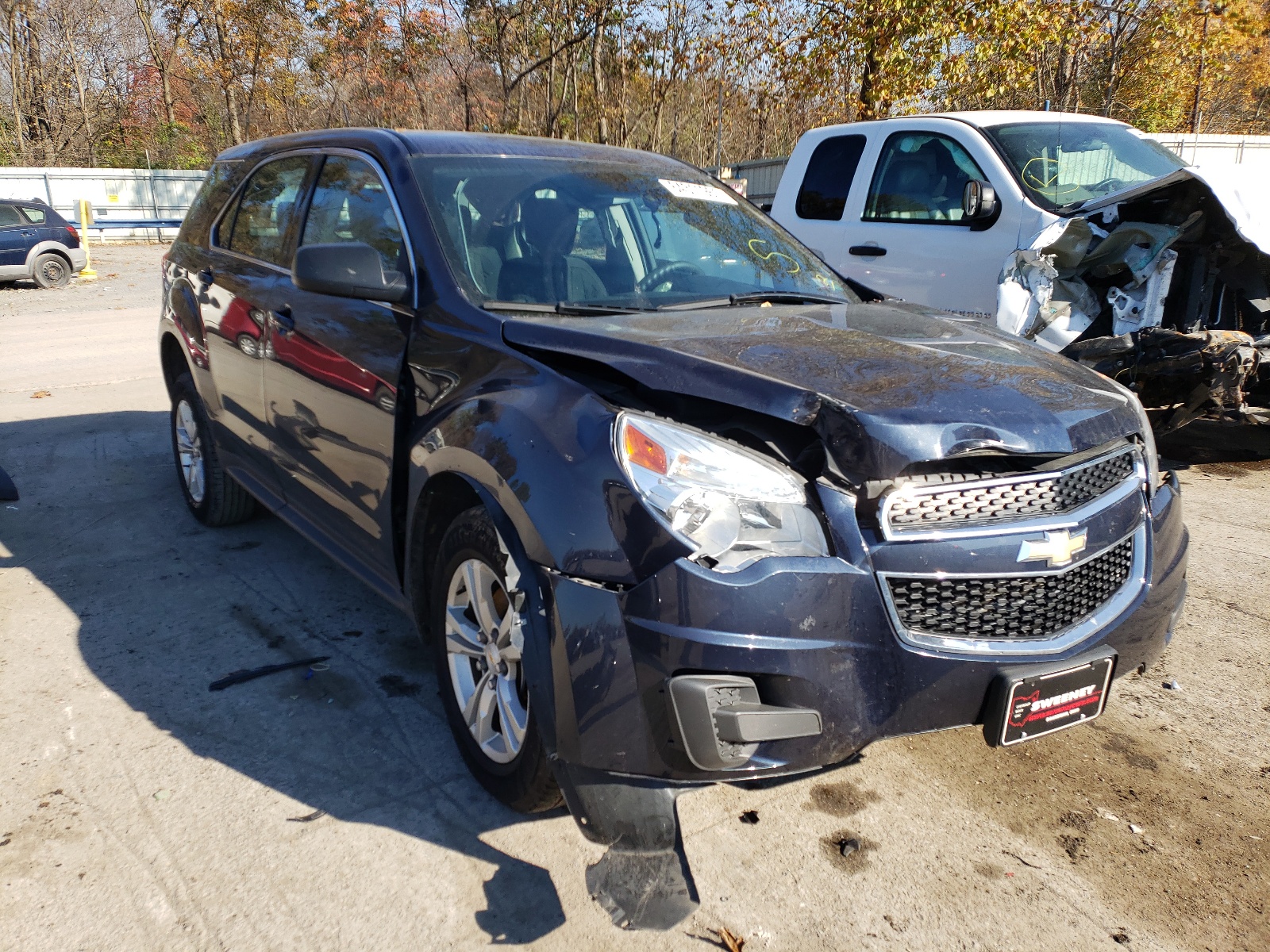 CHEVROLET EQUINOX LS 2015 with VIN 2GNALAEK7F6421197 - Photo from auction